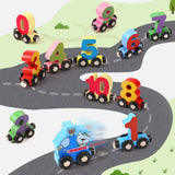 Magnetic Vehicle Number Train