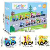 Magnetic Vehicle Number Train