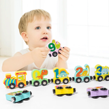 Magnetic Vehicle Number Train
