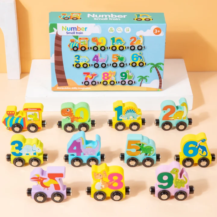 Magnetic Vehicle Number Train