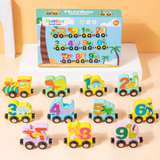 Magnetic Vehicle Number Train