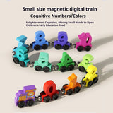 Magnetic Vehicle Number Train