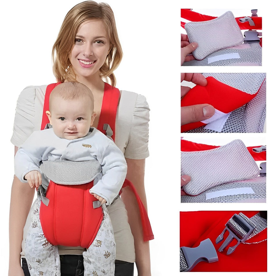 Baby Carrier with Adjustable Straps