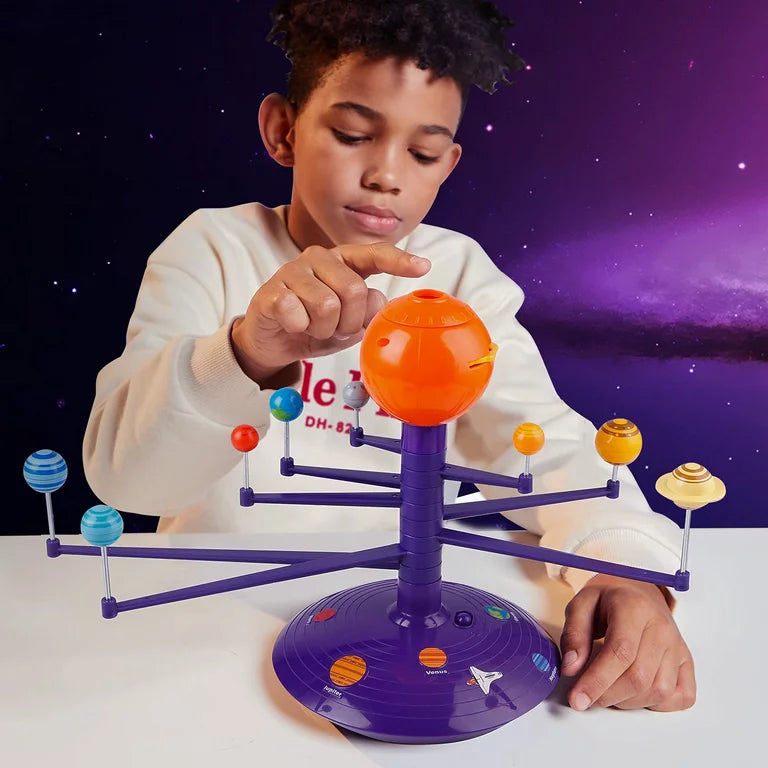 STEM Solar System Rotating Planet