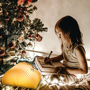 Foldable Wooden LED Desk Lamp
