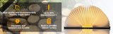 Foldable Wooden LED Desk Lamp