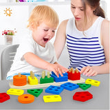 5 in 1 Geometrical Shapes Colorful