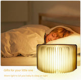 Foldable Wooden LED Desk Lamp