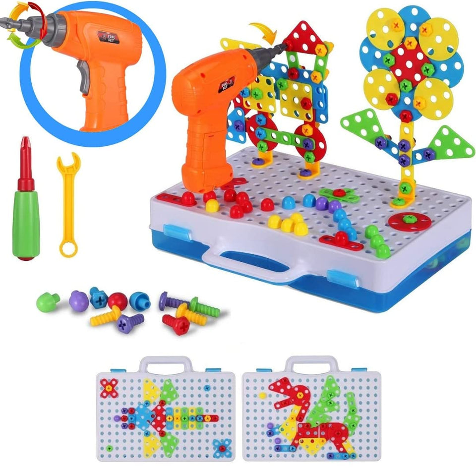 Kids Power Tools with Screwdriver Toy