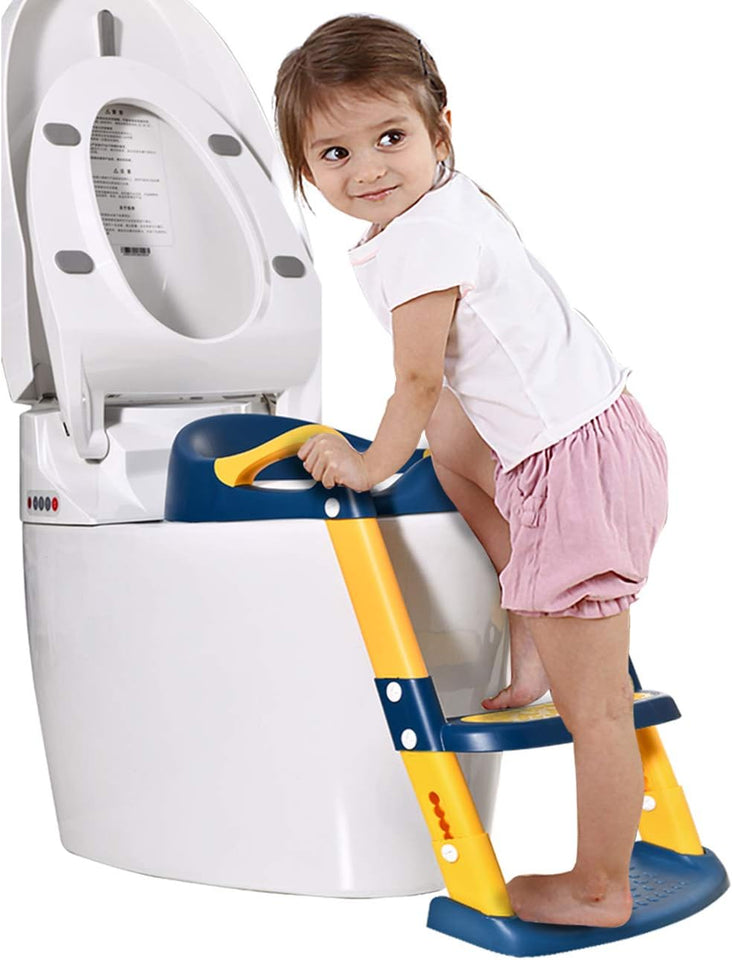 Toilet Potty Training Seat with Step Stool Ladder