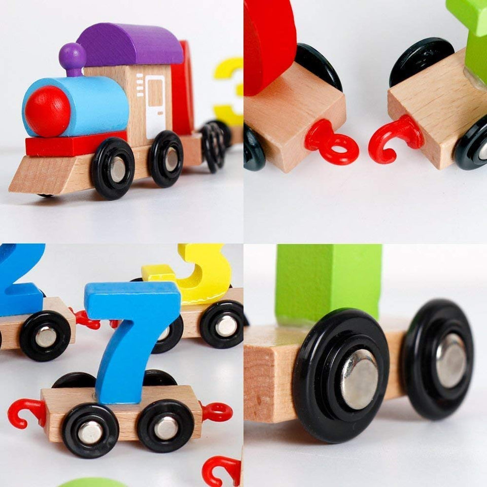 Magnetic Vehicle Number Train