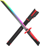 Cyberpunk Neon Electric Lightsaber Sword with Smoke Music (Toy)