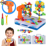 Kids Power Tools With Screwdriver Toy Set