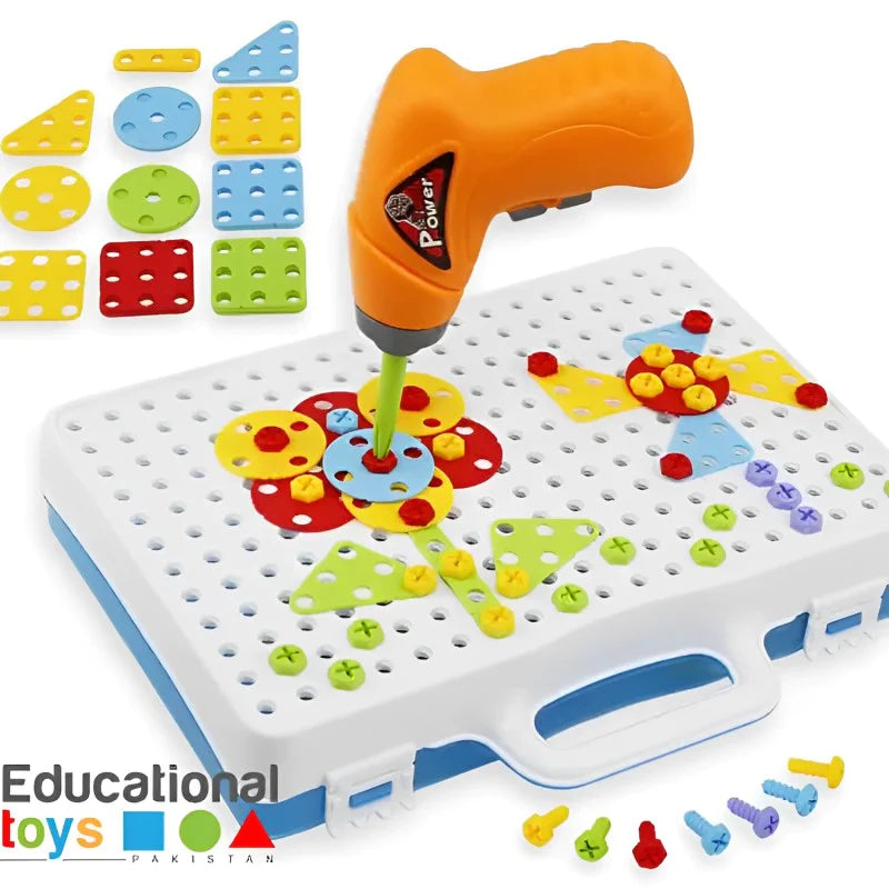 Kids Power Tools with Screwdriver Toy