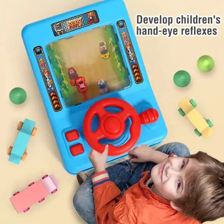 Racing Car Steering Wheel Adventure Toy 🎮