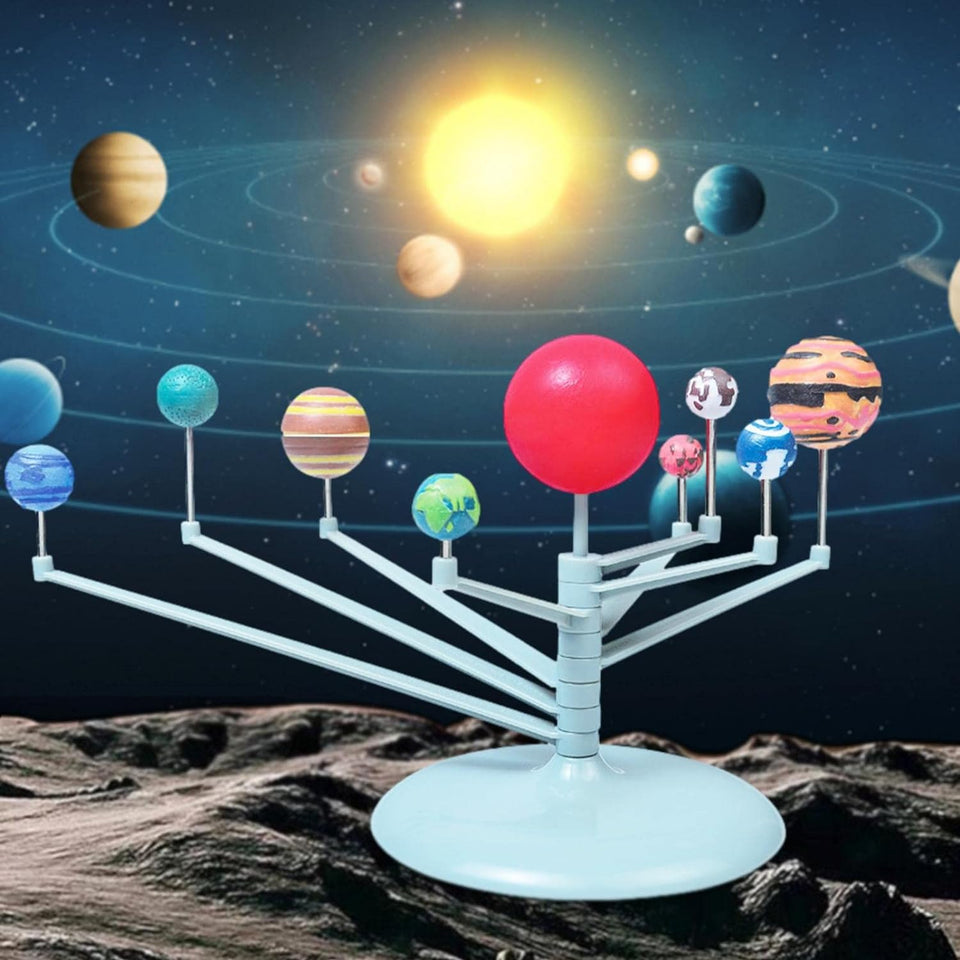 STEM Solar System Rotating Planet