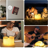 Foldable Wooden LED Desk Lamp