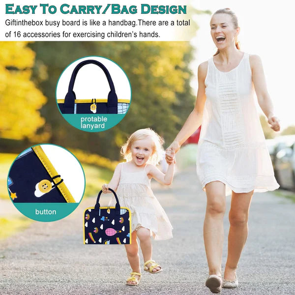 Montessori Toddler Activity Busy Book