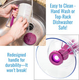 Batter Hand-held Funnel Dispenser for Pancakes, Waffles & Cupcakes