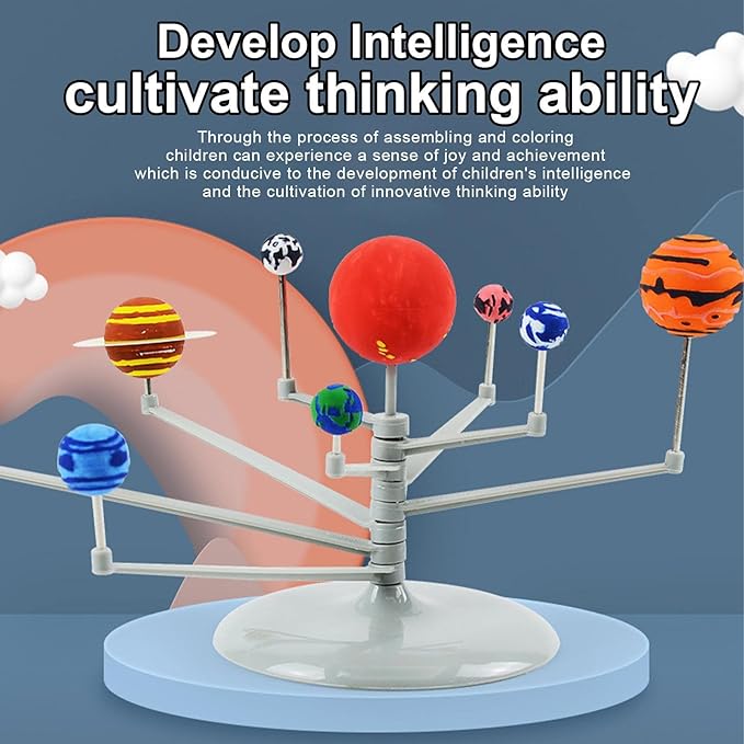 STEM Solar System Rotating Planet