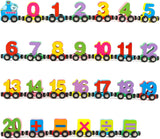 Magnetic Vehicle Number Train