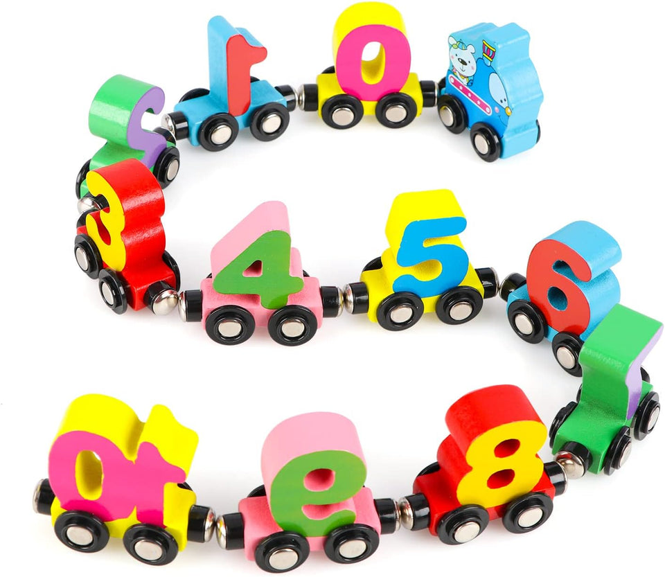 Magnetic Vehicle Number Train