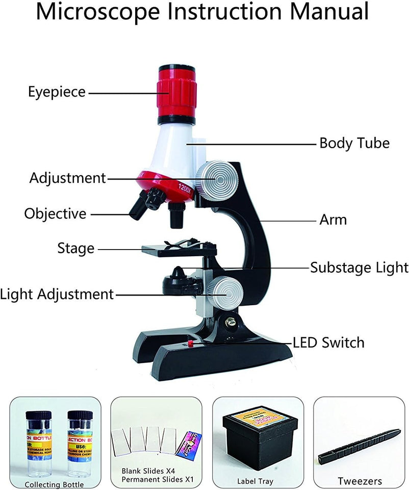 Kids Science Microscope Kit 🔬