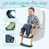 Toilet Potty Training Seat with Step Stool Ladder