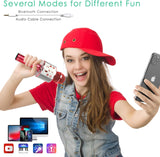 Wireless Bluetooth Karaoke Microphone for Kids (Portable)