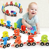 Magnetic Vehicle Number Train