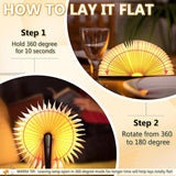 Foldable Wooden LED Desk Lamp