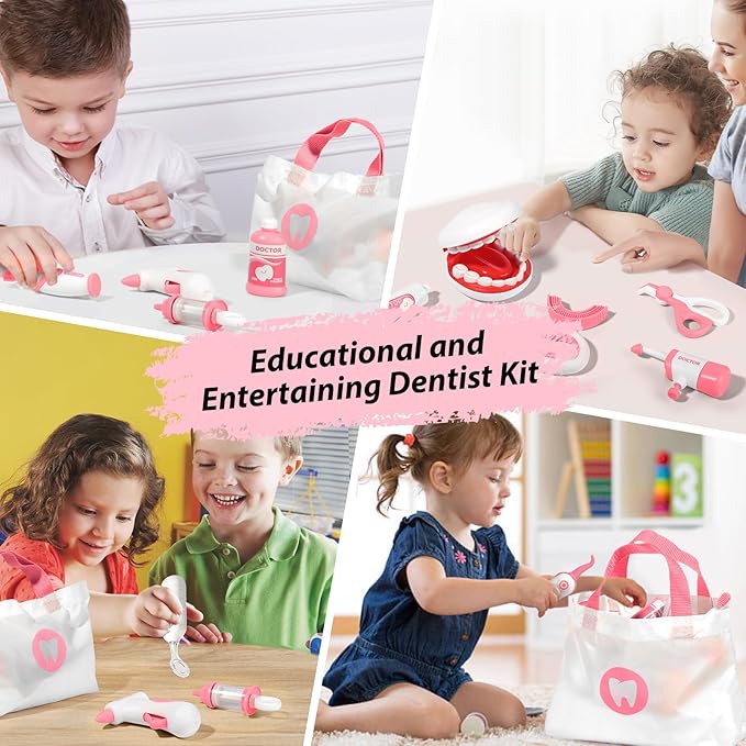 Realistic Dentist Playset for Kids