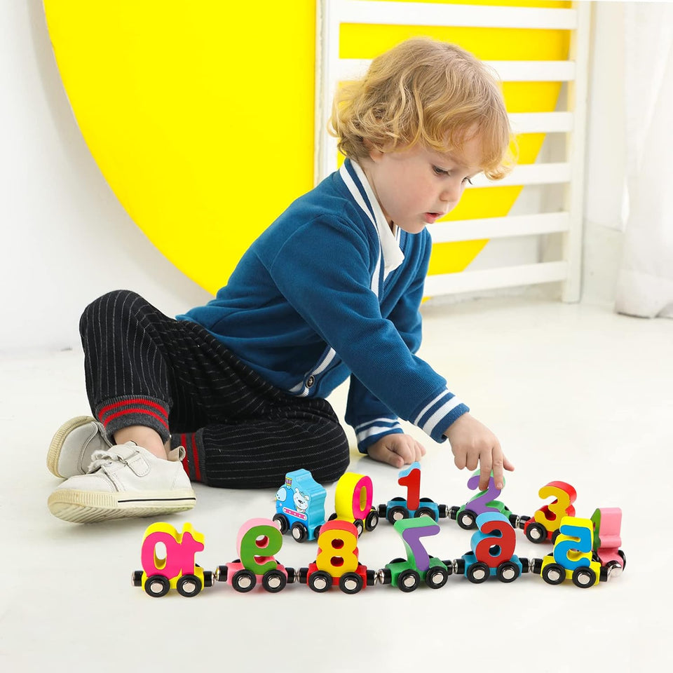 Magnetic Vehicle Number Train
