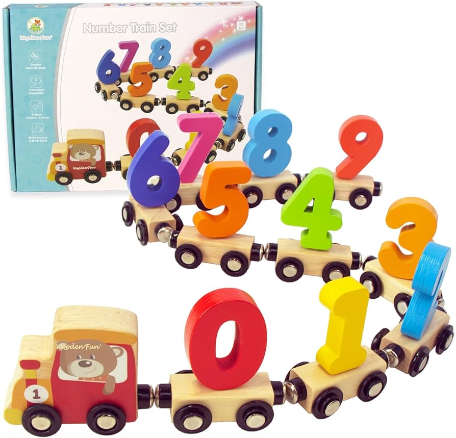 Magnetic Vehicle Number Train