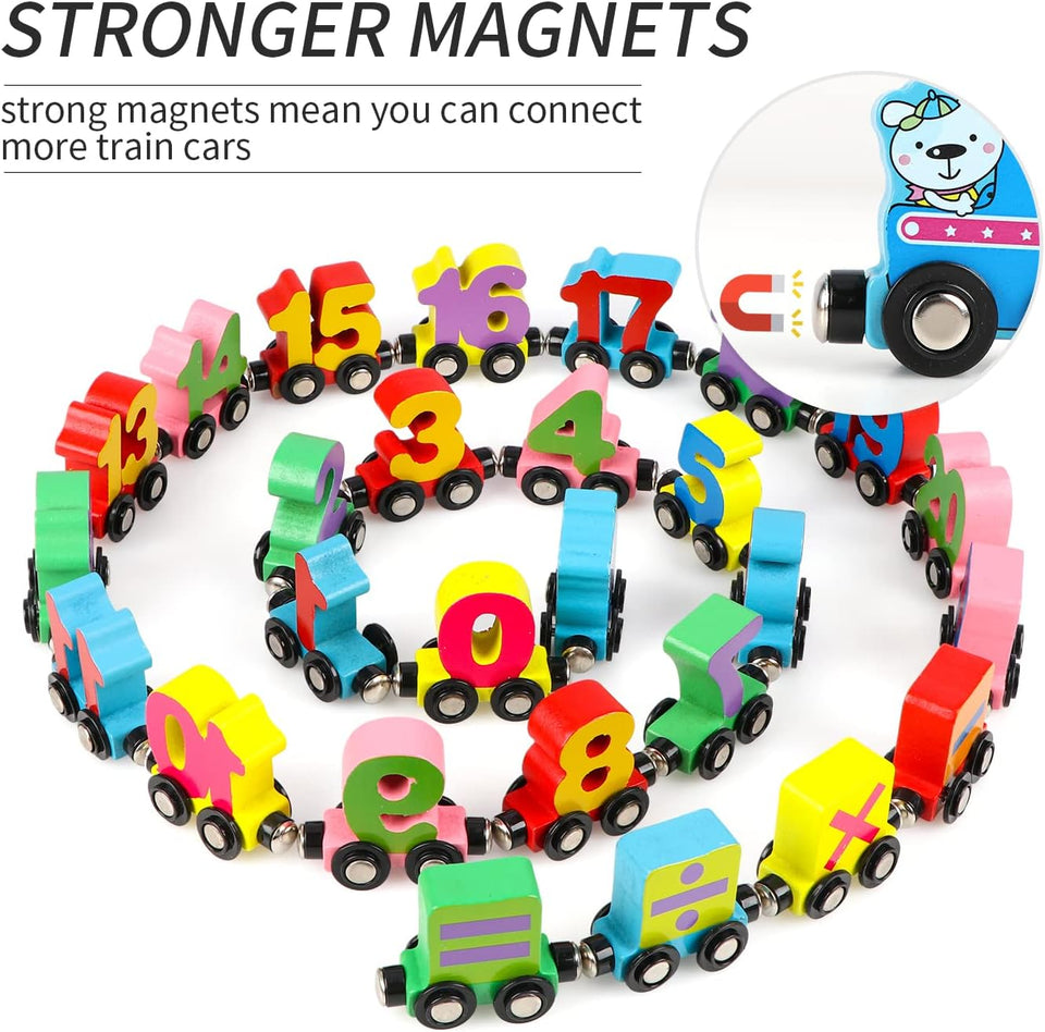 Magnetic Vehicle Number Train