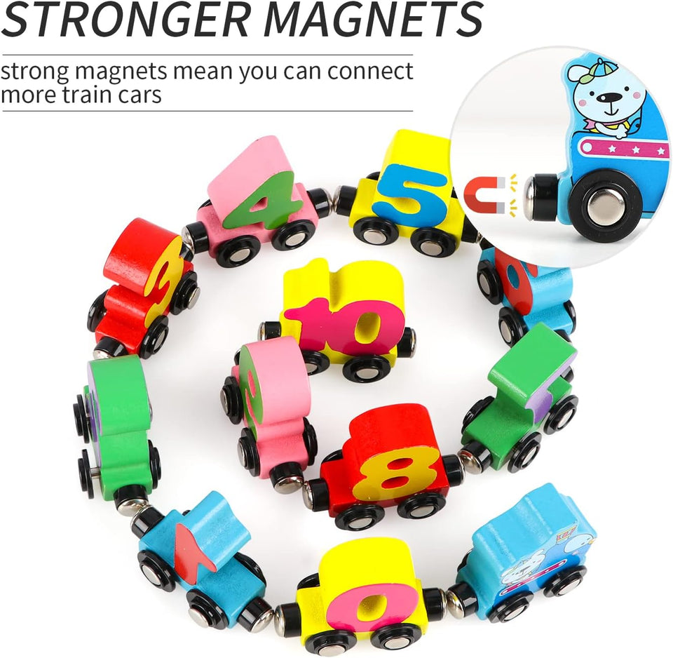 Magnetic Vehicle Number Train