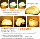 Foldable Wooden LED Desk Lamp