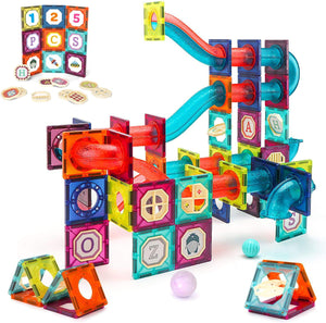 56Pcs Building Blocks  Magnetic Tiles