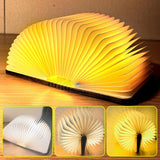 Foldable Wooden LED Desk Lamp