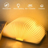 Foldable Wooden LED Desk Lamp