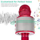 Wireless Bluetooth Karaoke Microphone for Kids (Portable)