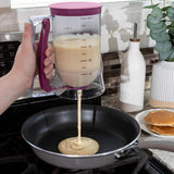 Batter Hand-held Funnel Dispenser for Pancakes, Waffles & Cupcakes