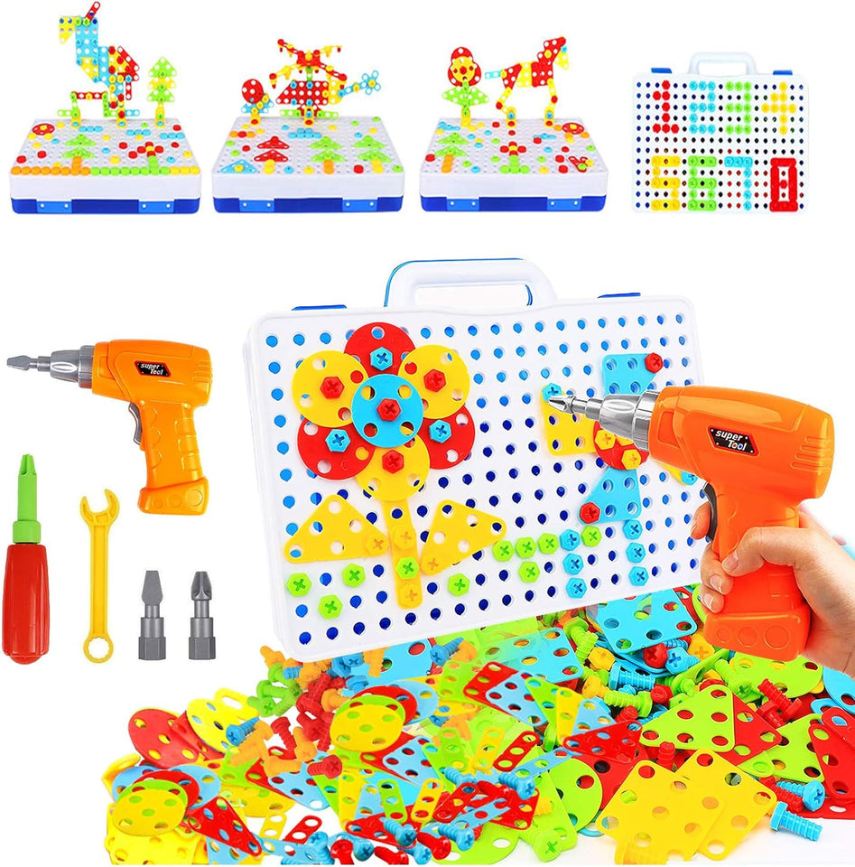Kids Power Tools with Screwdriver Toy