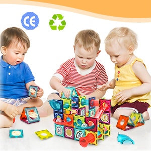 56Pcs Building Blocks  Magnetic Tiles