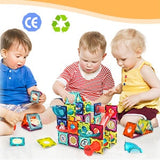 56Pcs Building Blocks  Magnetic Tiles