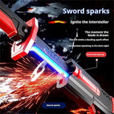 Cyberpunk Neon Electric Lightsaber Sword with Smoke Music (Toy)