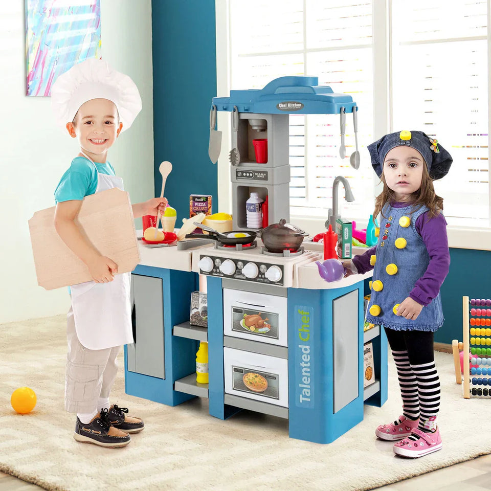 67 Pieces Realistic Kitchen PlaySet