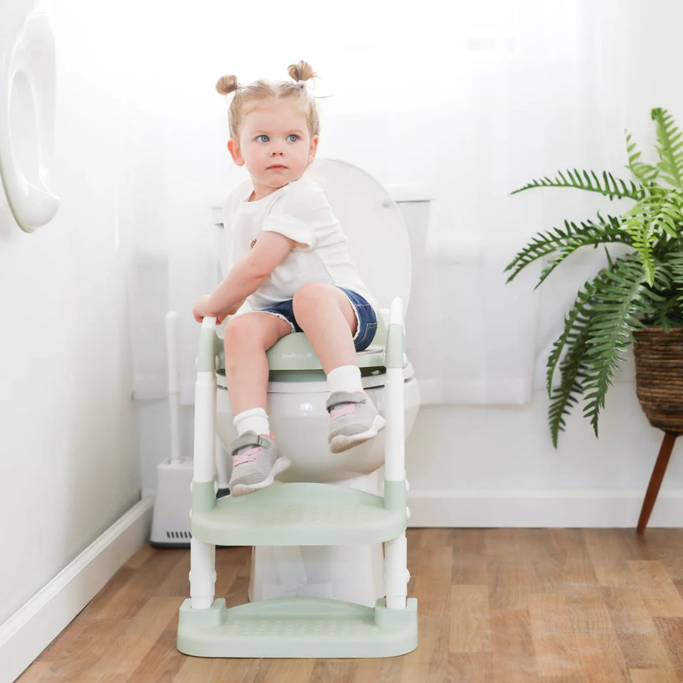 Potty Training Seat with 2 Step Ladder (Adjustable)