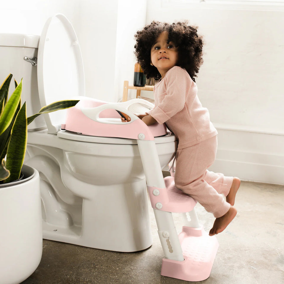 Potty Training Seat with 2 Step Ladder (Adjustable)