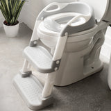 Potty Training Seat with 2 Step Ladder (Adjustable)